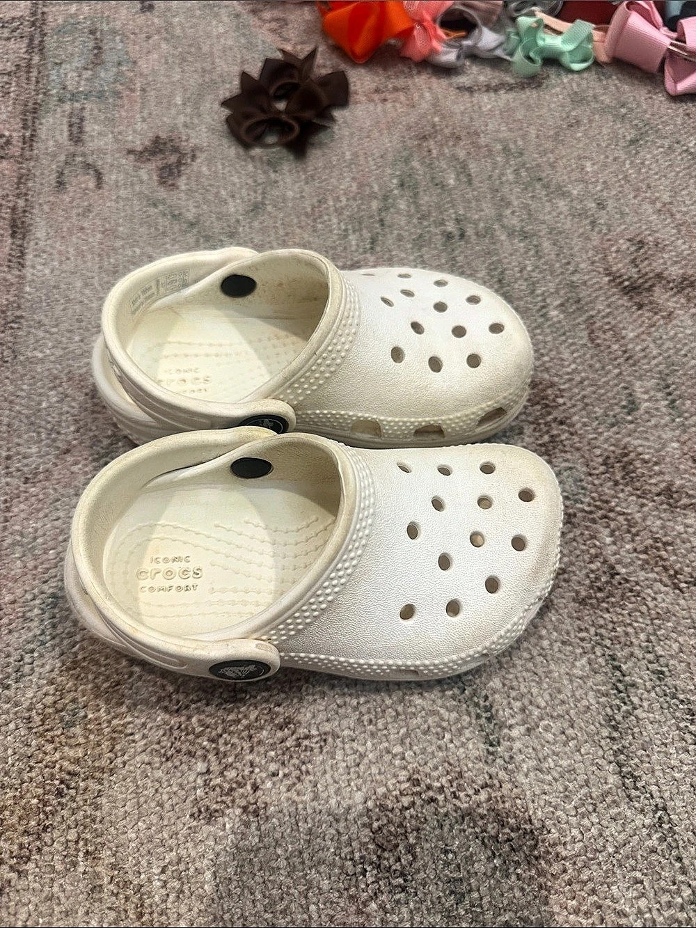 Crocs Toddler Classic Clog Kids in White